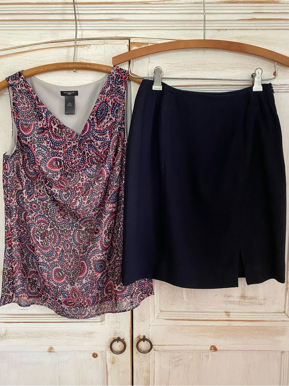 Petite Top & Skirt Ann Taylor Jones New York